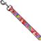 Show in main carousel: Buckle-Down Disney Ariel Flounder Fish Trio Poses Polyester Dog Leash, Pink, 6-ft long, 1-in wide slide 2 of 6
