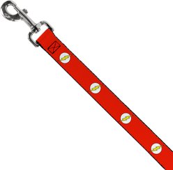 Buckle-Down DC Comics Flash Logo Polyester Dog Leash, Red, 6-ft long, 1-in wide slide 2 of 6