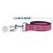 Show in main carousel: Buckle-Down Ford Mustang Bars Text Logo Repeat Polyester Dog Leash, Pink, 6-ft long, 1-in wide slide 5 of 6