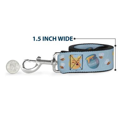 Show full view: Buckle-Down Disney Lilo & Stitch Flip Expressions Close Up Polyester Dog Leash, 6-ft long, 1-in wide slide 6 of 6