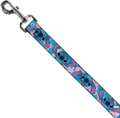 Buckle-Down Disney Lilo & Stitch Flip Expressions Close Up Polyester Dog Leash, 6-ft long, 1-in wide slide 2 of 6