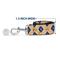 Show in main carousel: Buckle-Down Harry Potter Butterbeer Diamond Logo Polyester Dog Leash, Yellow, 4-ft long, 1-in wide slide 6 of 6