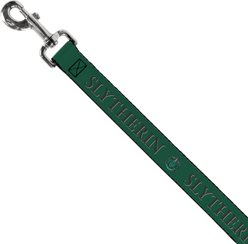 Buckle-Down Harry Potter Slytherin Crest Polyester Dog Leash, Green, 4-ft long, 1-in wide slide 2 of 6