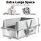 Show in main carousel: FUTAM Stainless Steel Cat Litter Box with Lid, X-Large: 23 x 14.6 x 10-in slide 2 of 8
