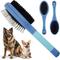 Show in main carousel: American Kennel Club 2-in-1 Deshedding & Detangling Dog Grooming Brush with Dense Nylon Bristles slide 1 of 6