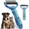 Show in main carousel: American Kennel Club Double-Sided Dematting & Deshedding Tool Stainless Steel Undercoat Dog Grooming Rake slide 1 of 8