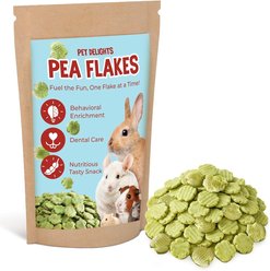 Vila Pea Flakes Rabbit Treats, 11-oz bag