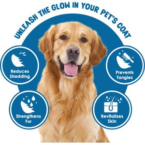 SunGrow Tick & Flea Comb for Short Haired Dog & Cat, Small Pet Shedding & Grooming Tool