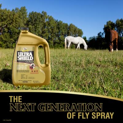 Show full view: Absorbine UltraShield Gold Horse Fly Spray Refill, 128-fl oz bottle slide 5 of 11