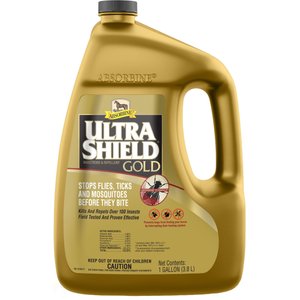 Absorbine UltraShield Gold Horse Fly Spray Refill, 128-fl oz bottle