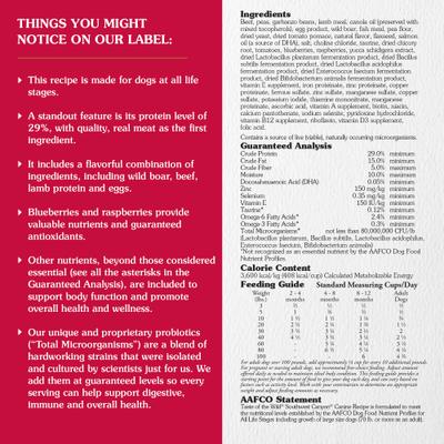 Show full view: Taste of the Wild Southwest Canyon Grain-Free Dry Dog Food, 5-lb bag slide 4 of 9