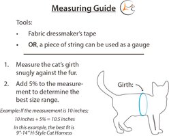 LupinePet MicroBatch Limited Edition H-Style Cat Harness, Fair Isle, 12 to 20-in chest girth, 1/2-in wide slide 2 of 6
