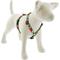 Show in main carousel: LupinePet Christmas Design Adjustable Dog Harness, Poinsettia, Large: 20 to 32-in chest, 3/4-in wide slide 1 of 6