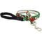 Show in main carousel: LupinePet Christmas Design Padded Handle Dog Leash, Poinsettia, Regular: 6-ft long, 3/4-in wide slide 1 of 5