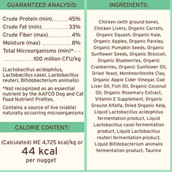 Primal Chicken Formula Nuggets Grain-Free Raw Freeze-Dried Dog Food, 14-oz bag slide 2 of 8