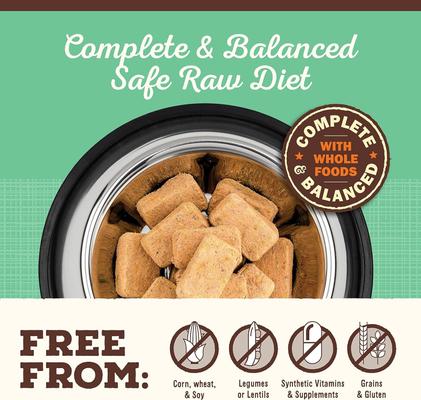 Show full view: Primal Chicken Formula Nuggets Grain-Free Raw Freeze-Dried Dog Food, 14-oz bag slide 4 of 11