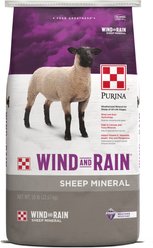 Purina Wind & Rain Sheep Mineral, 50-lb bag