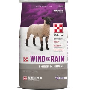 Purina Wind & Rain Sheep Mineral, 50-lb bag