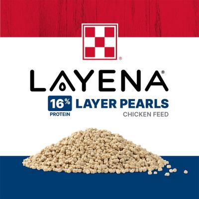 Show full view: Purina Layena Pearls 16% Protein Chicken Feed, 6-lb bag slide 3 of 9