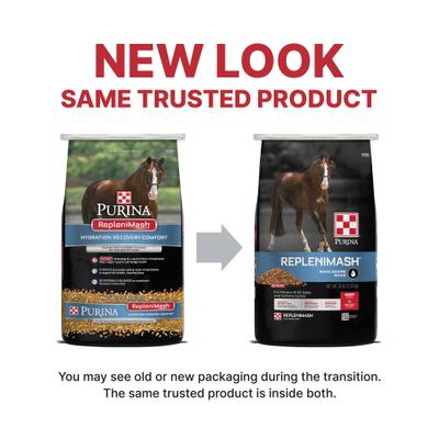 Show full view: Purina RepleniMash Product Horse Electrolyte Supplement, 25-lb bag slide 6 of 10