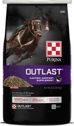 Purina Outlast Gastric Support Pellets Horse Digestive Aid, 40-lb bag