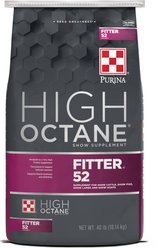 Purina High Octane Fitter 52 Livestock Show Supplement Pellets, 40-lb bag