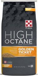 Purina High Octane Golden Ticket Show Livestock Supplement, 40-lb bag