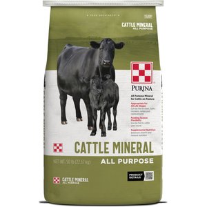 Purina All Purpose Cattle Mineral, 50-lb bag