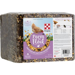 Purina Farm to Flock Protein Poultry Block, 20-lb block