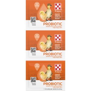Purina Probiotic Digestive Poultry Supplement, 0.17oz packet, 3 count