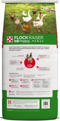 Purina Flock Raiser 20% Protein Crumbles Poultry Feed, 50-lb bag slide 2 of 9