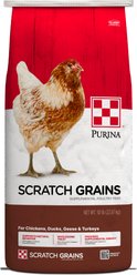 Purina Scratch Grains Poultry Feed, 50-lb bag