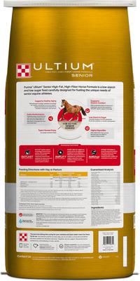 Show full view: Purina Ultium Senior Horse Feed, 50-lb bag slide 2 of 10