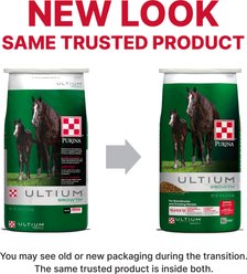 Purina Ultium Growth Horse Feed, 50-lb bag slide 2 of 7
