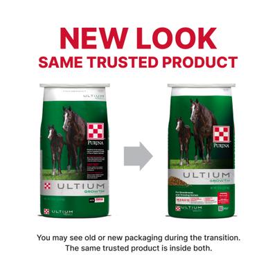 Show full view: Purina Ultium Growth Horse Feed, 50-lb bag slide 4 of 7