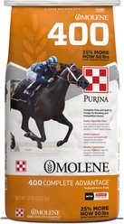 Purina Omolene 400 Complete Advantage Horse Feed, 50-lb bag