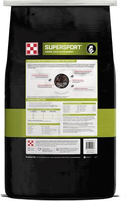 Show full view: Purina SuperSport Amino Acid Pellets Horse Performance Supplement, 25-lb bag slide 2 of 10