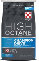 Purina High Octane Champion Drive Topdress Show Pellets Farm Animal Supplement, 40-lb bag