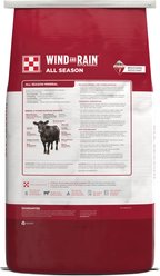 Purina Wind & Rain All Season 7.5% Phosphorus Complete Cattle Mineral, 50-lb bag slide 2 of 2