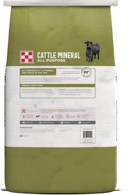 Show full view: Purina All Purpose Cattle Mineral, 50-lb bag slide 2 of 3
