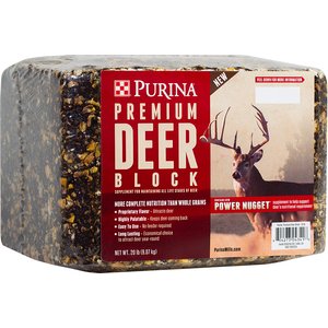 Purina Premium Deer Block, 20-lb block