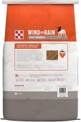 Purina Wind & Rain Goat Mineral, 25-lb bag slide 2 of 2