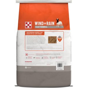 Purina Wind & Rain Goat Mineral, 25-lb bag