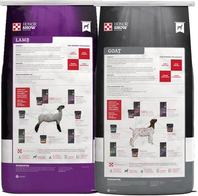 Show full view: Purina Honor Show Creep 15 DX Pellets Lamb & Goat Feed, 50-lb bag slide 2 of 3