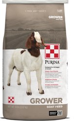 Purina Goat Grower 16 Plus Up DQ.0015 Pellets Goat Feed, 50-lb bag