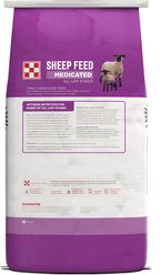 Purina Delta Lamb & Ewe Breeder DX30 Pellets Sheep Feed, 50-lb bag slide 2 of 2