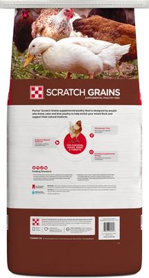 Show full view: Purina Scratch Grains Poultry Feed, 25-lb bag slide 2 of 9