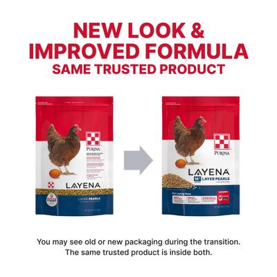 Show full view: Purina Layena Pearls 16% Protein Chicken Feed, 6-lb bag slide 4 of 9