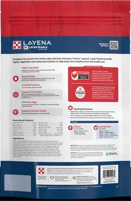 Show full view: Purina Layena Pearls 16% Protein Chicken Feed, 6-lb bag slide 2 of 9