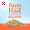 Show in main carousel: Purina Farm to Flock 18% Protein Pellets Hen Food, 50-lb bag slide 3 of 6
